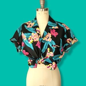 Vintage Hawaiian Shirt! Size L Unisex